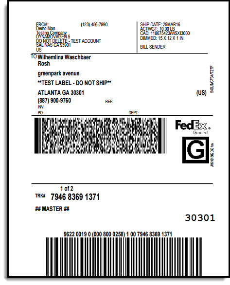Create two FedEx Pak shipments, for two different FedEx Pak orders