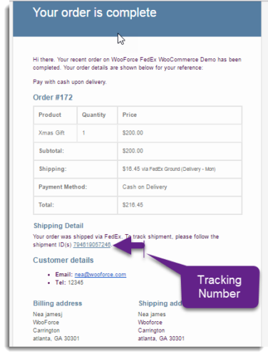 find fedex tracking number by address