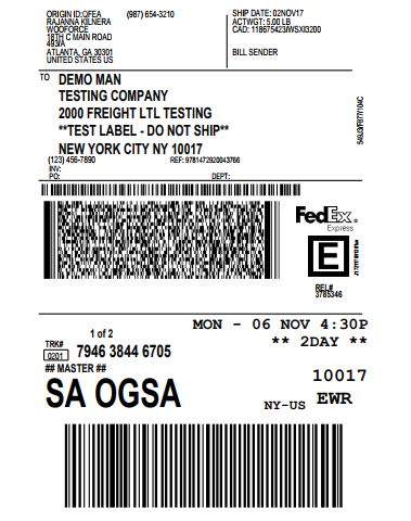 fedex ground tracking number format example