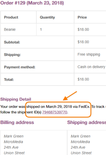 fedex tracking shipment exception